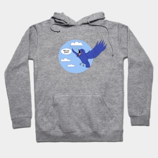 Blue Bird Hoodie